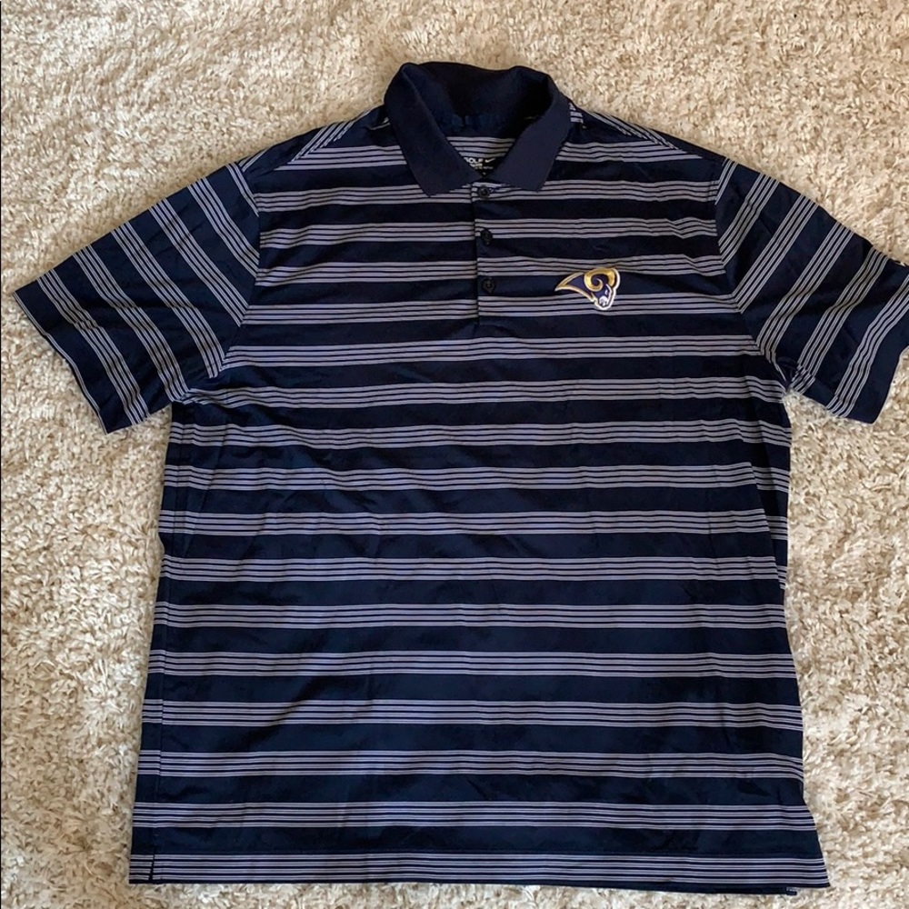 Authentic LA RAMS polo. BRAND NEW.